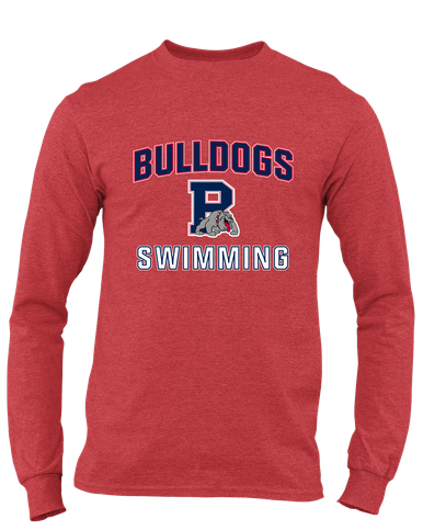 Plainview Bulldogs Swimming Men's LS T-Shirt