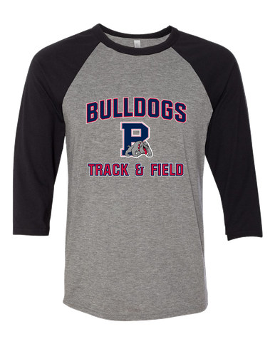 Plainview Bulldogs Track & Field Women's Baseball T-Shirt
