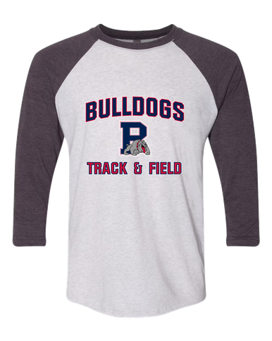 Plainview Bulldogs Track & Field Men's Baseball T-Shirt
