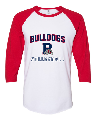 Plainview Bulldogs Volleyball Women's Baseball T-Shirt