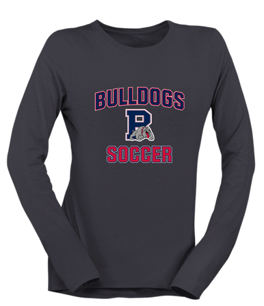 Plainview Bulldogs Soccer #1 Women's Premium LS T-Shirt