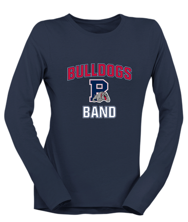 Plainview Bulldogs Band # 1 Women's LS T-Shirt