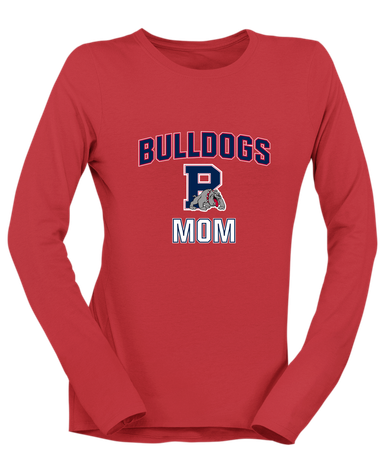 Plainview Bulldogs Mom Women's LS T-Shirt