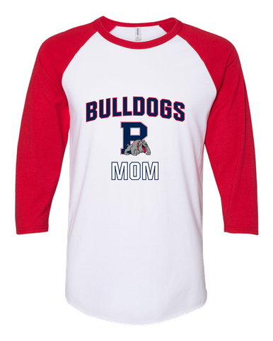 Plainview Bulldogs Mom Women's Baseball T-Shirt