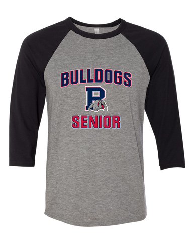 Plainview Bulldogs Senior #1 Men's Baseball T-Shirt