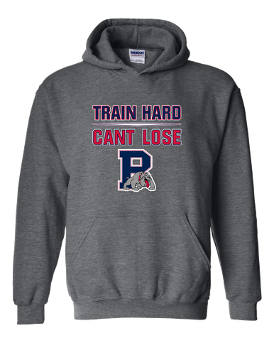 Plainview Bulldogs Train Hard, Can't Lose Men's Hoodie