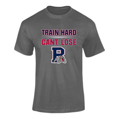 Plainview Bulldogs Train Hard, Can't Lose Men's SS T-Shirt