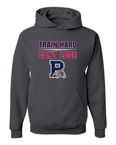 Plainview Bulldogs Train Hard, Can't Lose Men's Premium Hoodie