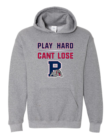 Plainview Bulldogs Play Hard, Can't Lose Men's Hoodie