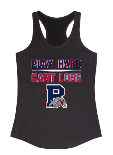 Plainview Bulldogs Play Hard, Can't Lose Women's Tank Top