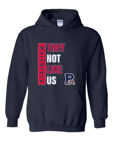 Plainview Bulldogs They Not Like Us #1 Men's Hoodie