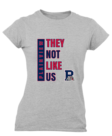 Plainview Bulldogs They Not Like Us #1 Women's Premium SS T-Shirt