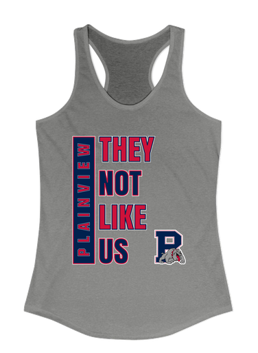 Plainview Bulldogs They Not Like Us #1 Women's Tank Top