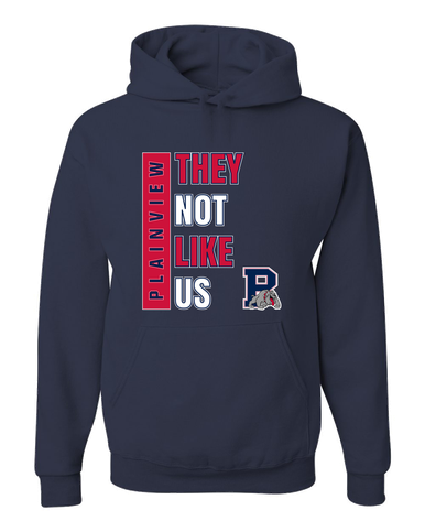 Plainview Bulldogs They Not Like Us #1 Men's Premium Hoodie