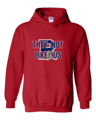 Plainview Bulldogs They Not Like Us #2 Men's Hoodie