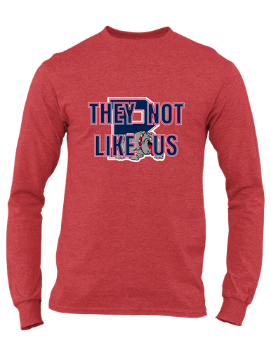 Plainview Bulldogs They Not Like Us #2 Men's Premium LS T-Shirt