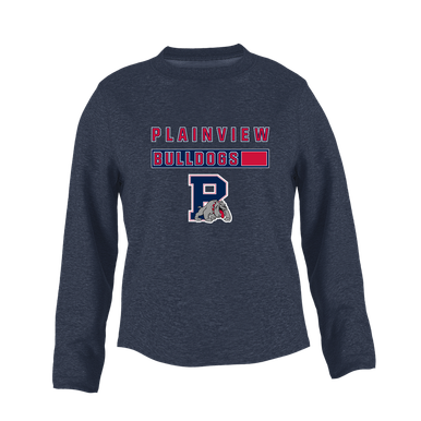 Plainview Bulldogs Mascot #7 Women's Sweatshirt
