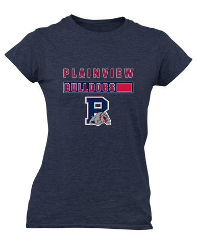 Plainview Bulldogs Mascot #7 Women's SS T-Shirt