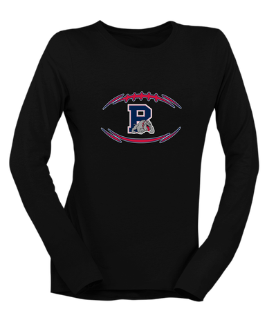 Plainview Bulldogs Football #3 Women's LS T-Shirt