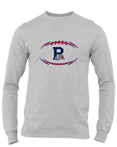 Plainview Bulldogs Football #3 Men's LS T-Shirt