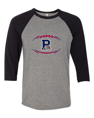 Plainview Bulldogs Football #3 Men's Baseball T-Shirt