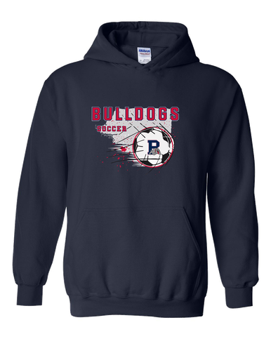 Plainview Bulldogs Soccer #2 Men's Hoodie