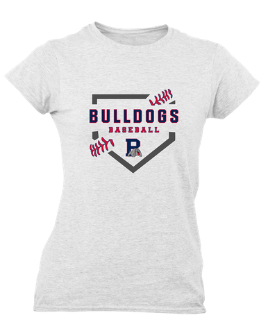 Plainview Bulldogs Baseball #2 Women's SS T-Shirt