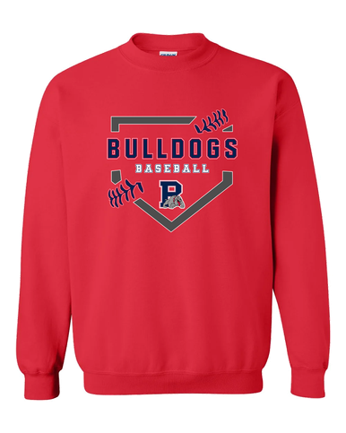 Plainview Bulldogs Baseball #2 Men's Sweatshirt