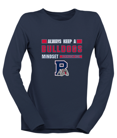 Plainview Bulldogs Mindset Women's Premium LS T-Shirt