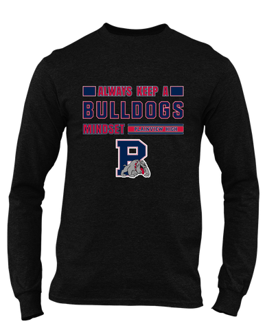 Plainview Bulldogs Mindset Men's Premium LS T-Shirt