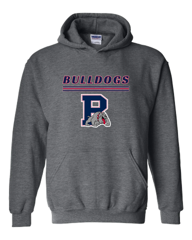 Plainview Bulldogs Mascot #8 Men's Hoodie