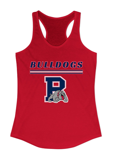 Plainview Bulldogs Mascot #8 Women's Tank Top