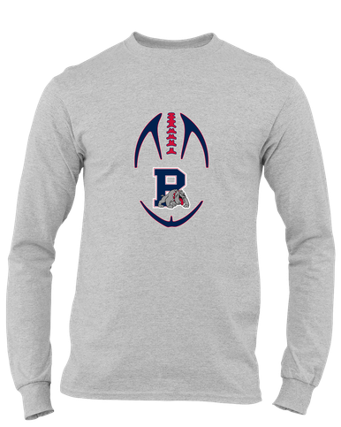 Plainview Bulldogs Football #4 Men's LS T-Shirt