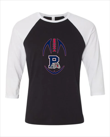 Plainview Bulldogs Football #4 Women's Baseball T-Shirt