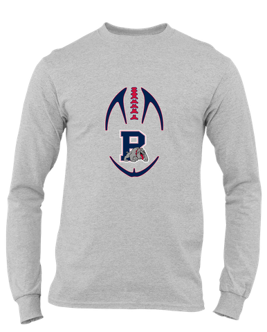 Plainview Bulldogs Football #4 Men's Premium LS T-Shirt