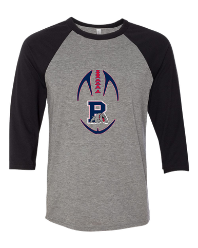 Plainview Bulldogs Football #4 Men's Baseball T-Shirt