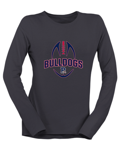 Plainview Bulldogs Football #5 Women's LS T-Shirt