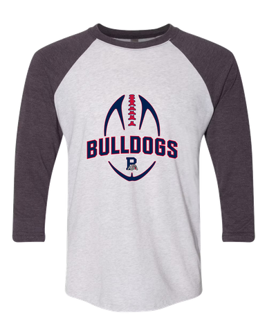 Plainview Bulldogs Football #5 Women's Baseball T-Shirt