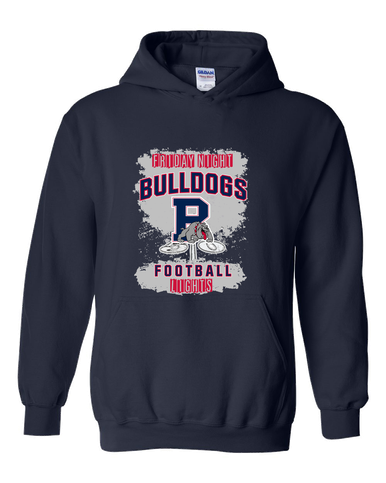 Plainview Bulldogs Football #6 Men's Hoodie