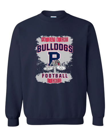 Plainview Bulldogs Football #6 Men's Sweatshirt