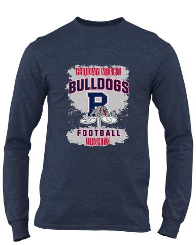 Plainview Bulldogs Football #6 Men's Premium LS T-Shirt