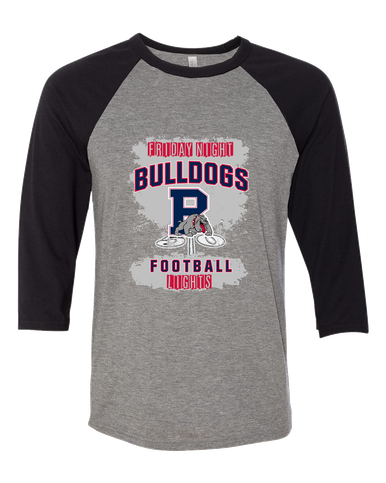 Plainview Bulldogs Football #6 Women's Baseball T-Shirt