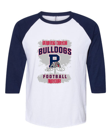Plainview Bulldogs Football #6 Men's Baseball T-Shirt