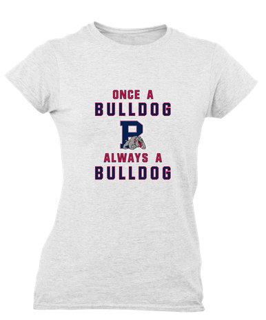 Plainview Bulldogs Once A Women's Premium SS T-Shirt