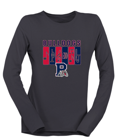 Plainview Bulldogs Band # 2 Women's LS T-Shirt