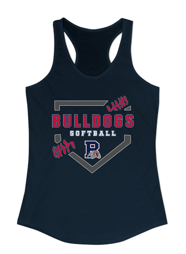 Plainview Bulldogs Softball #2 Women's Tank Top