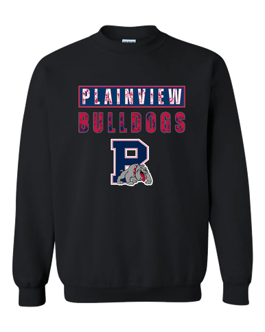 Plainview Bulldogs Mascot #9 Men's Sweatshirt