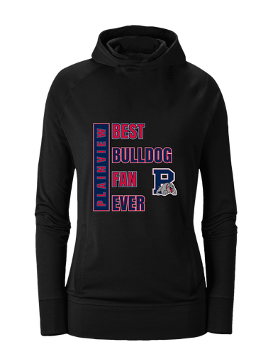 Plainview Bulldogs Best Bulldog Fan Women's Hoodie