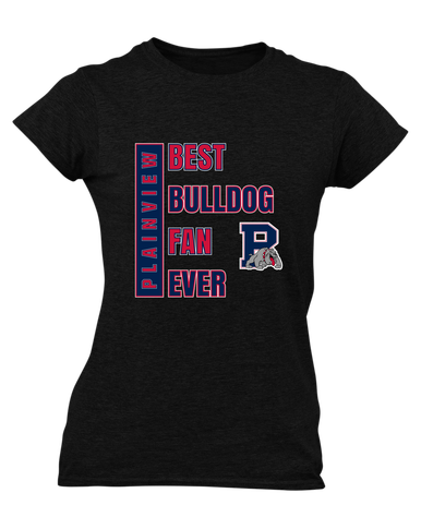 Plainview Bulldogs Best Bulldog Fan Women's Premium SS T-Shirt
