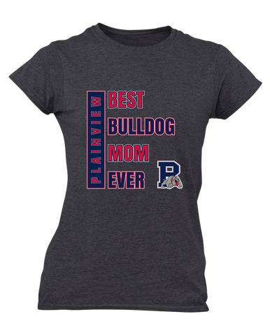 Plainview Bulldogs Best Bulldog Mom Women's SS T-Shirt